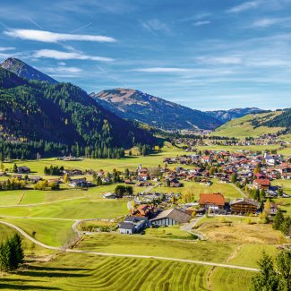 Herrlicher Blick ins Tannheimer Tal