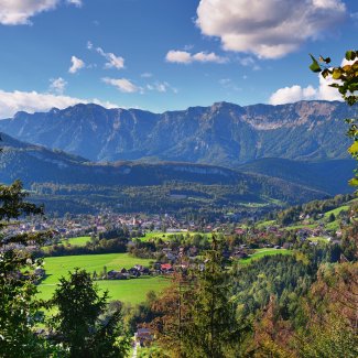 Blick auf Bad Goisern