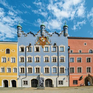 Stadtsaal und Bürgerhäuser Burghausen