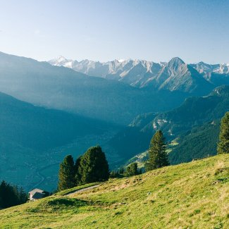 Blick ins Zillertal