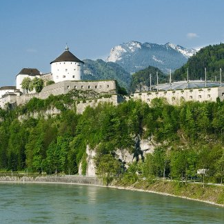 Festung Kufstein und Inn