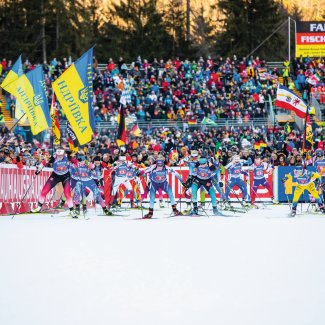 Biathlon Weltcup Ruhpolding - Chiemgau Arena