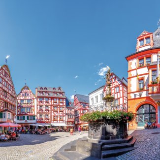 Fachwerkhäuser am Marktplatz