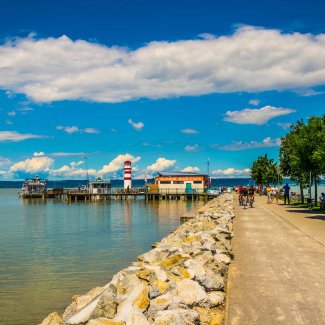 Seepromenade in Podersdorf